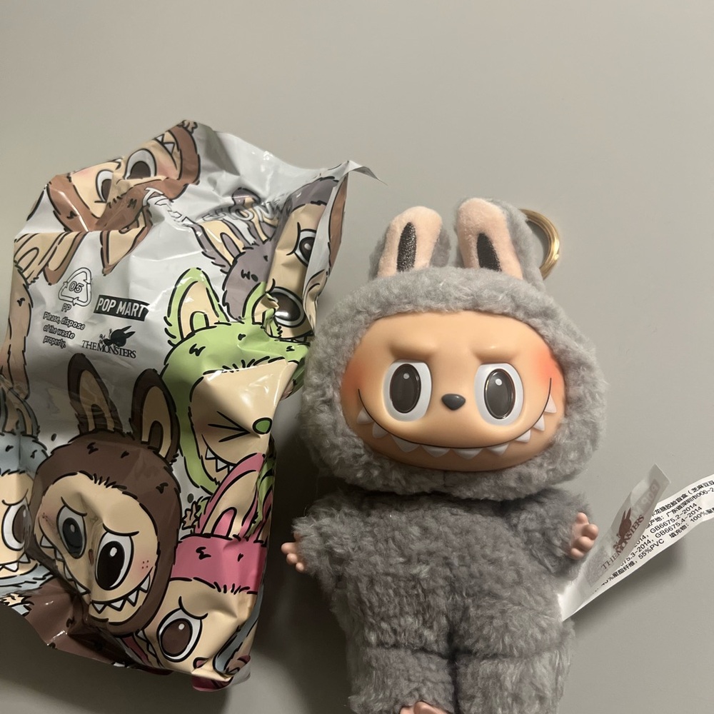 Labubu plush toy